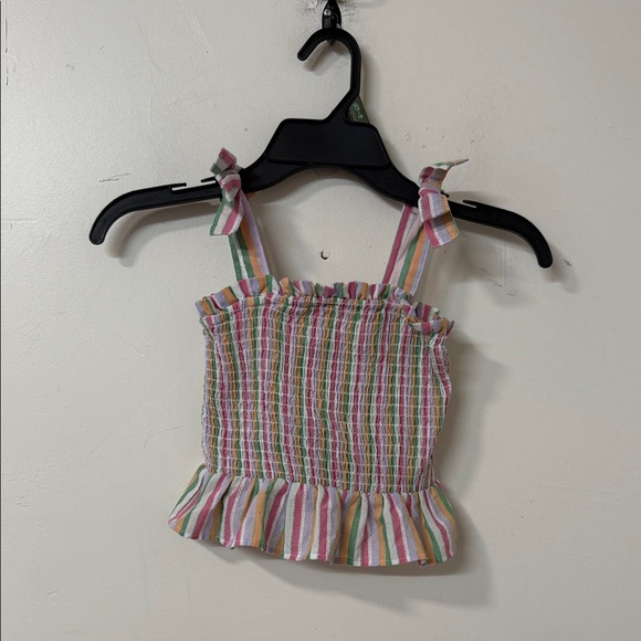 Old Navy Multicolor Striped Kids Tank Top - Picture 1 of 2